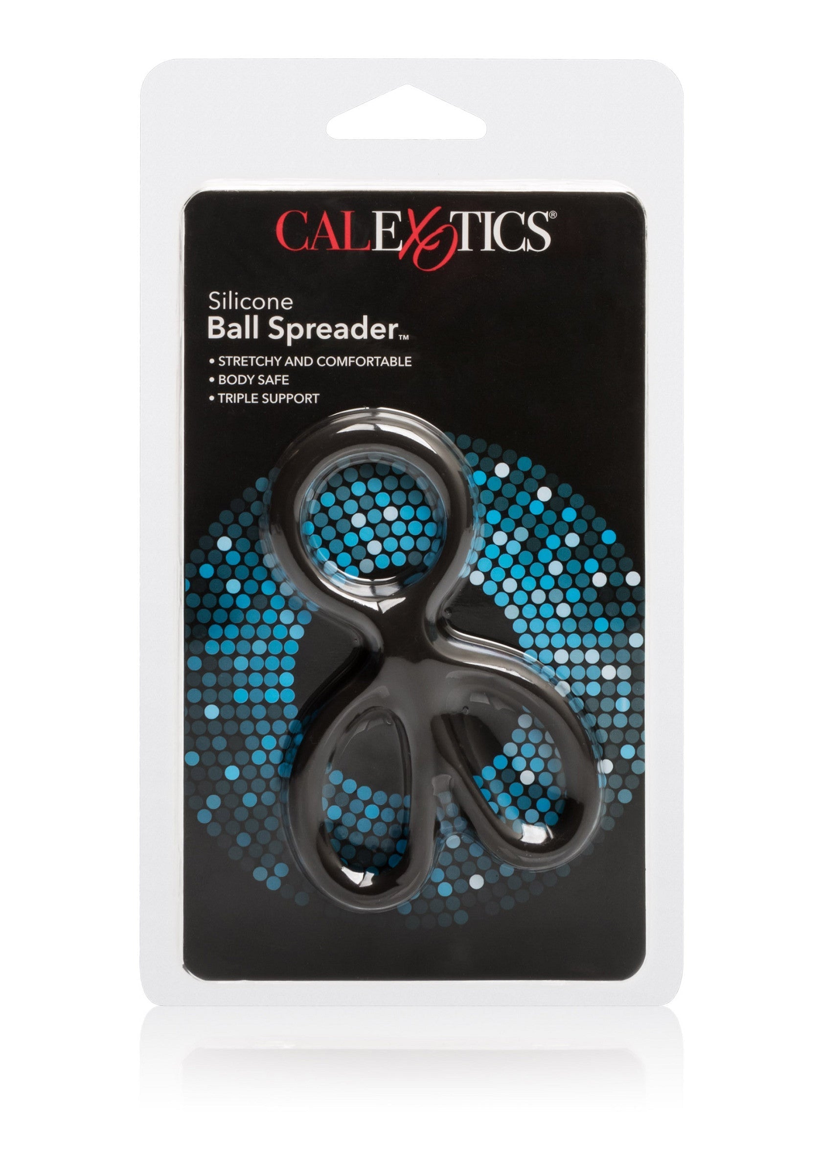 Esparcidor de bolas de silicona negro