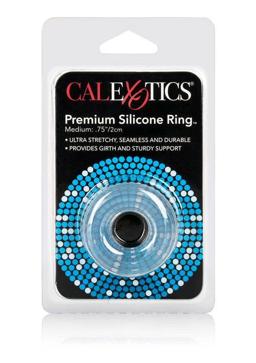 Anillo de silicona premium mediano transparente