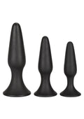 Kit de entrenamiento anal de silicona negra