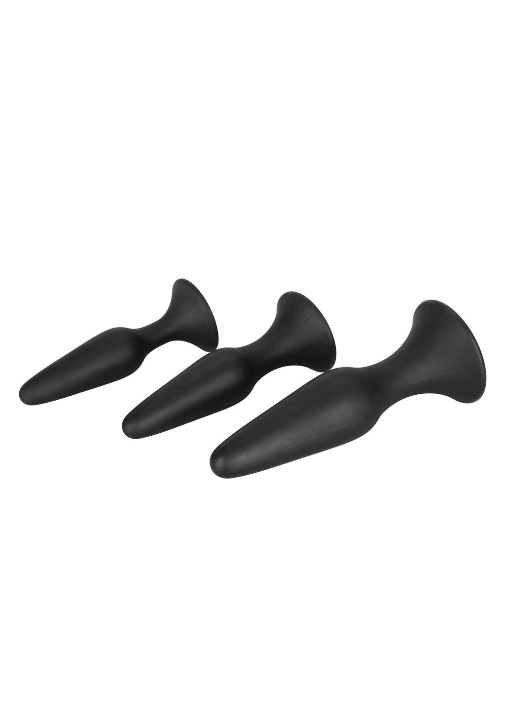 Kit de entrenamiento anal de silicona negra