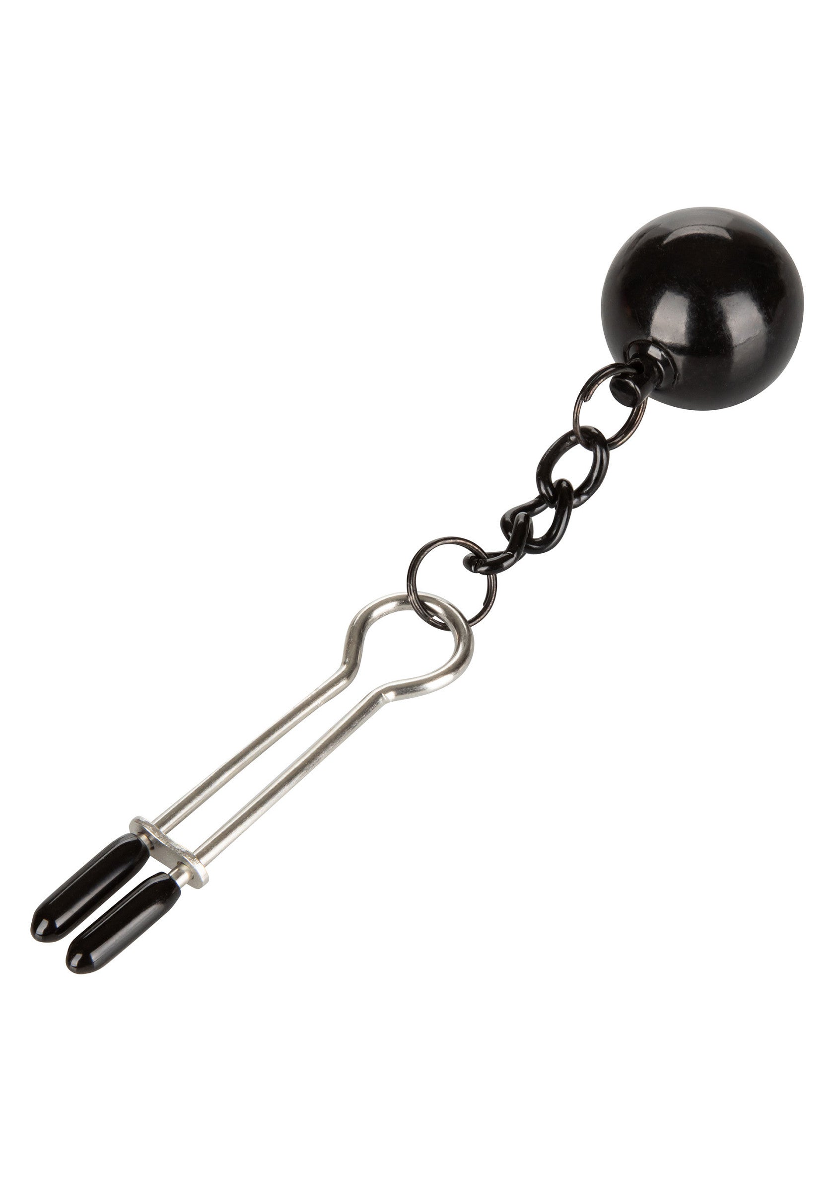 Pinzas para pezones con peso negras