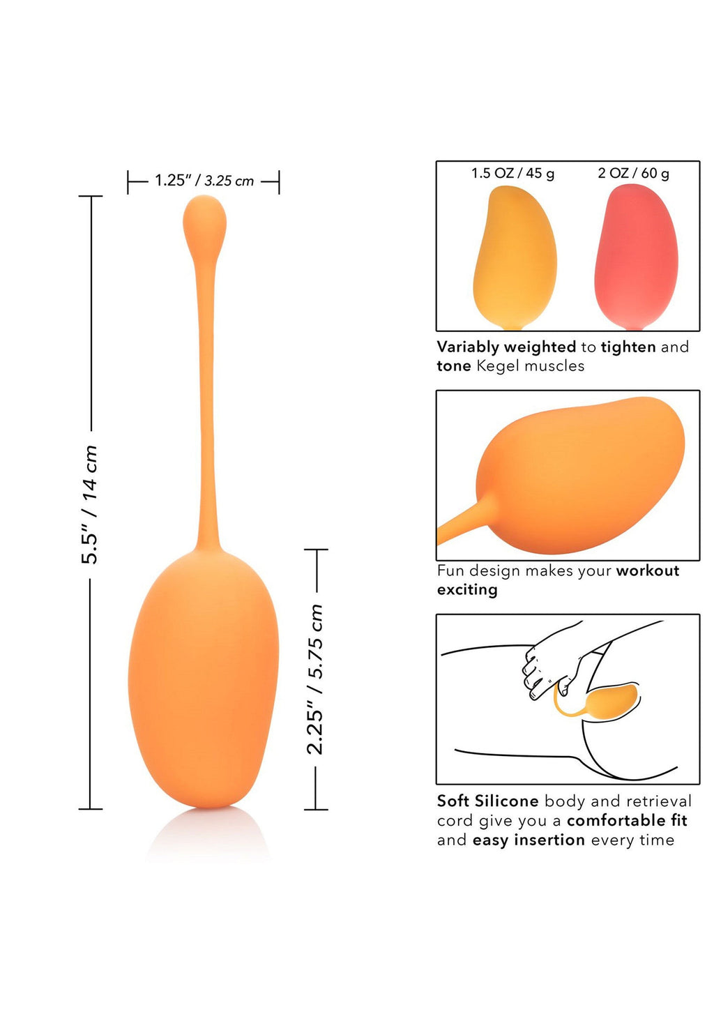 Set de entrenamiento de Kegel Mango surtido
