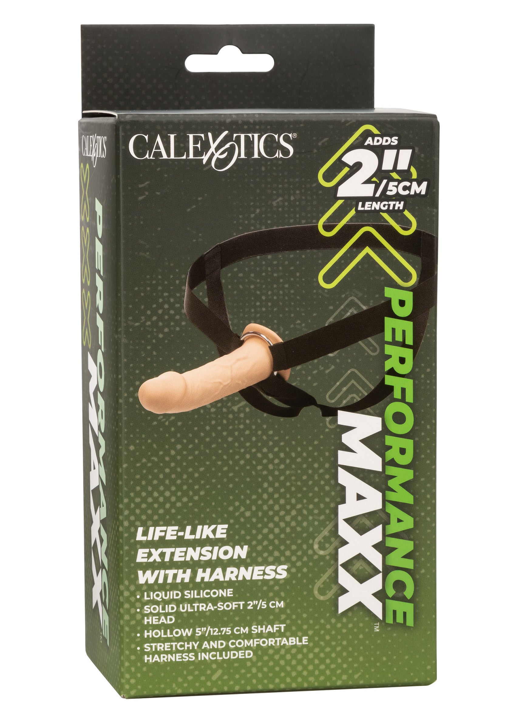 Piel de arnés con extensión realista W