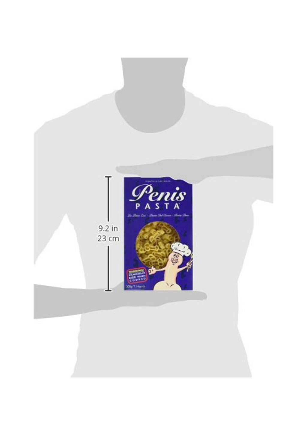 Surtido de pasta con forma de pene