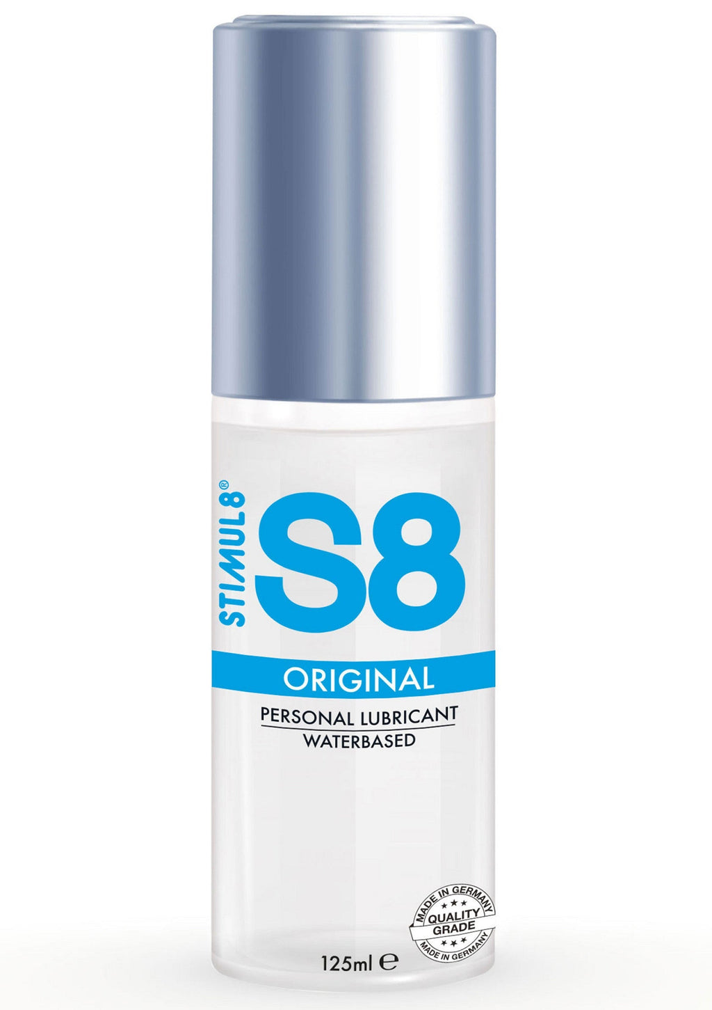 Lubricante a base de agua S8 125ml natural