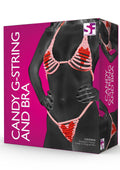 Conjunto surtido de tanga y sujetador Candy
