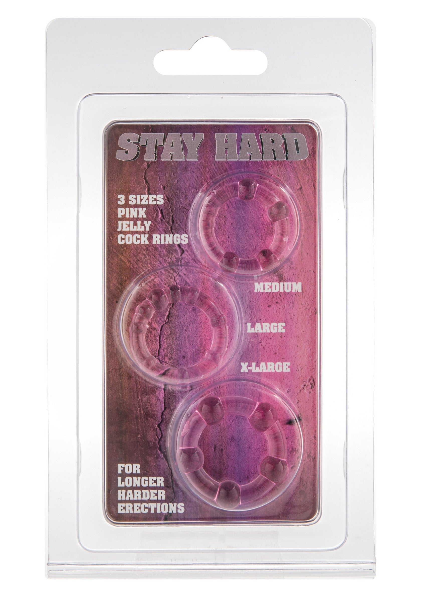 Stay Hard - Tres Anillos rosas