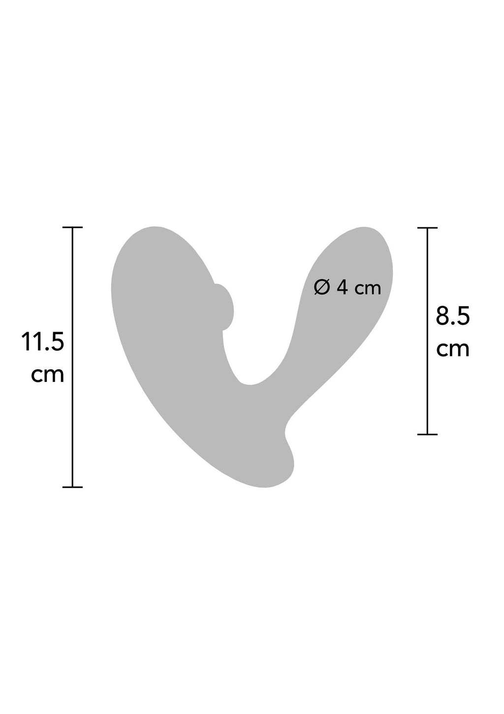 Vibrador de aire DuoVibe I violeta