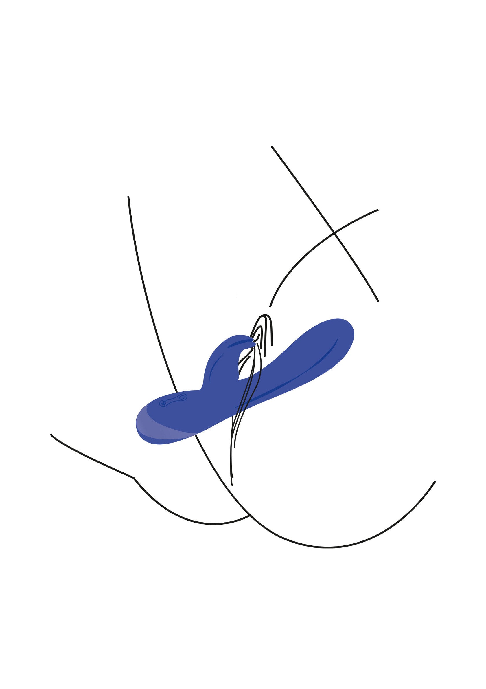 Vibrador Everlasting Love azul