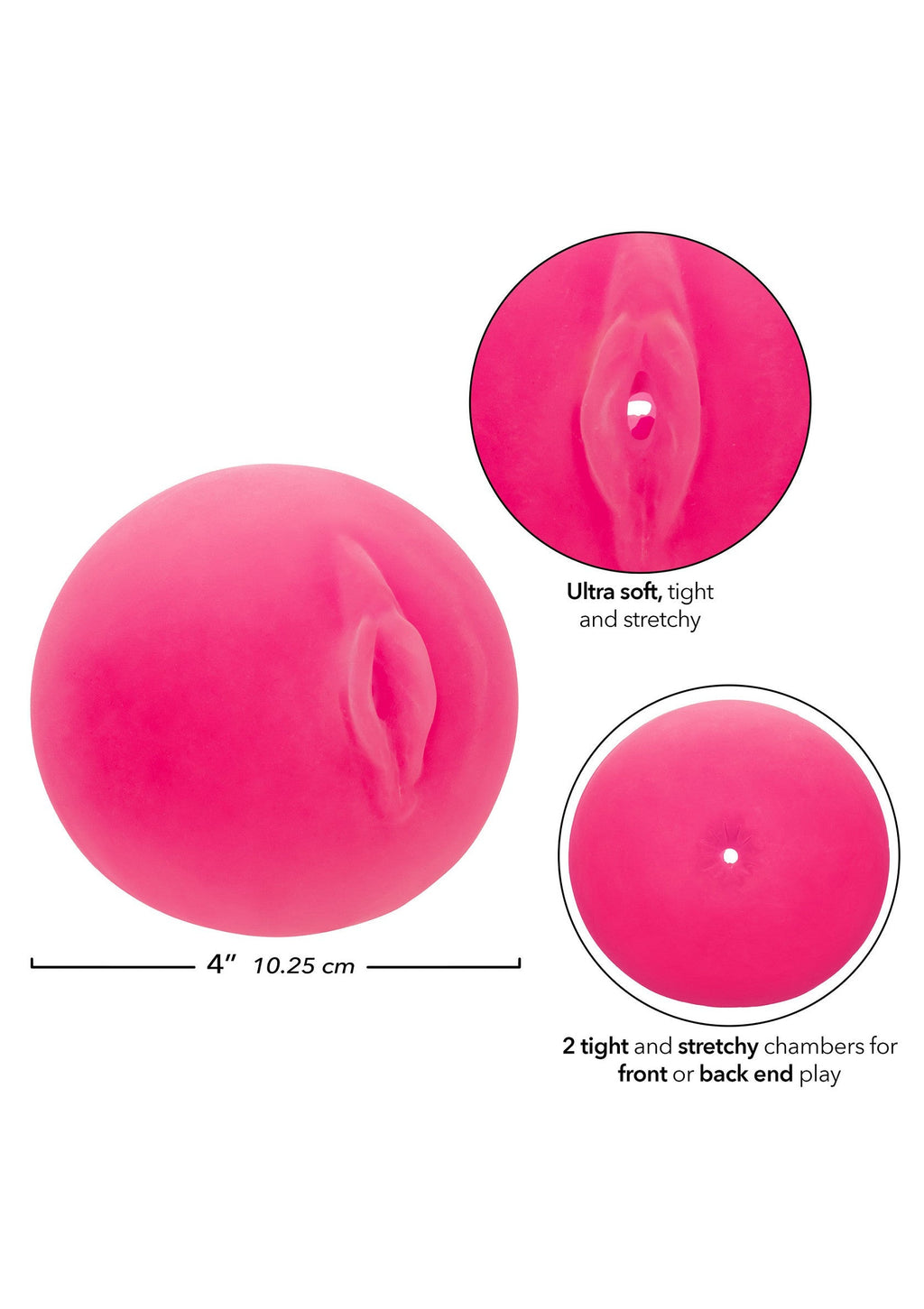 Calcetín pop, coño, culo rosa