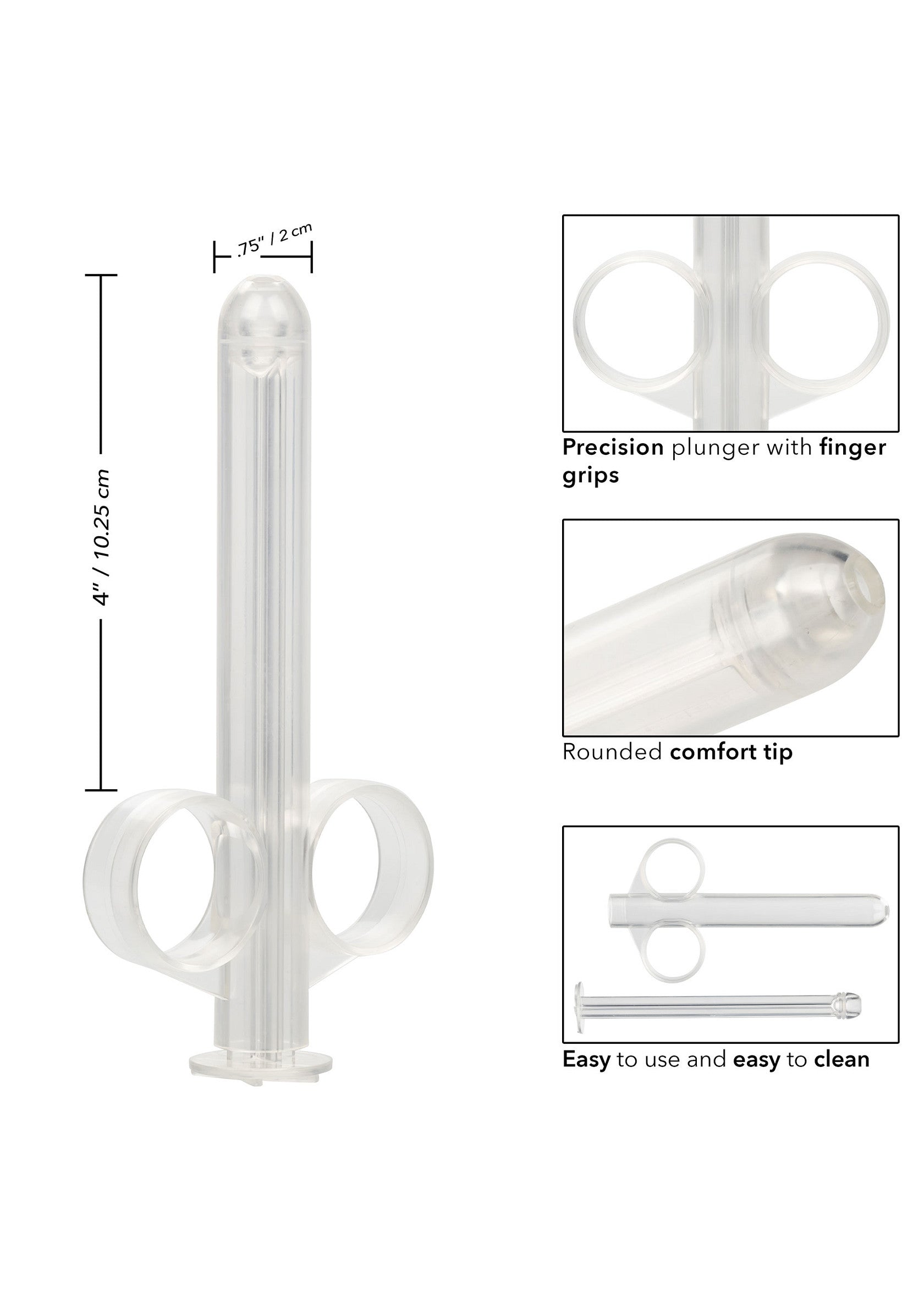 Tubo lubricante XL transparente