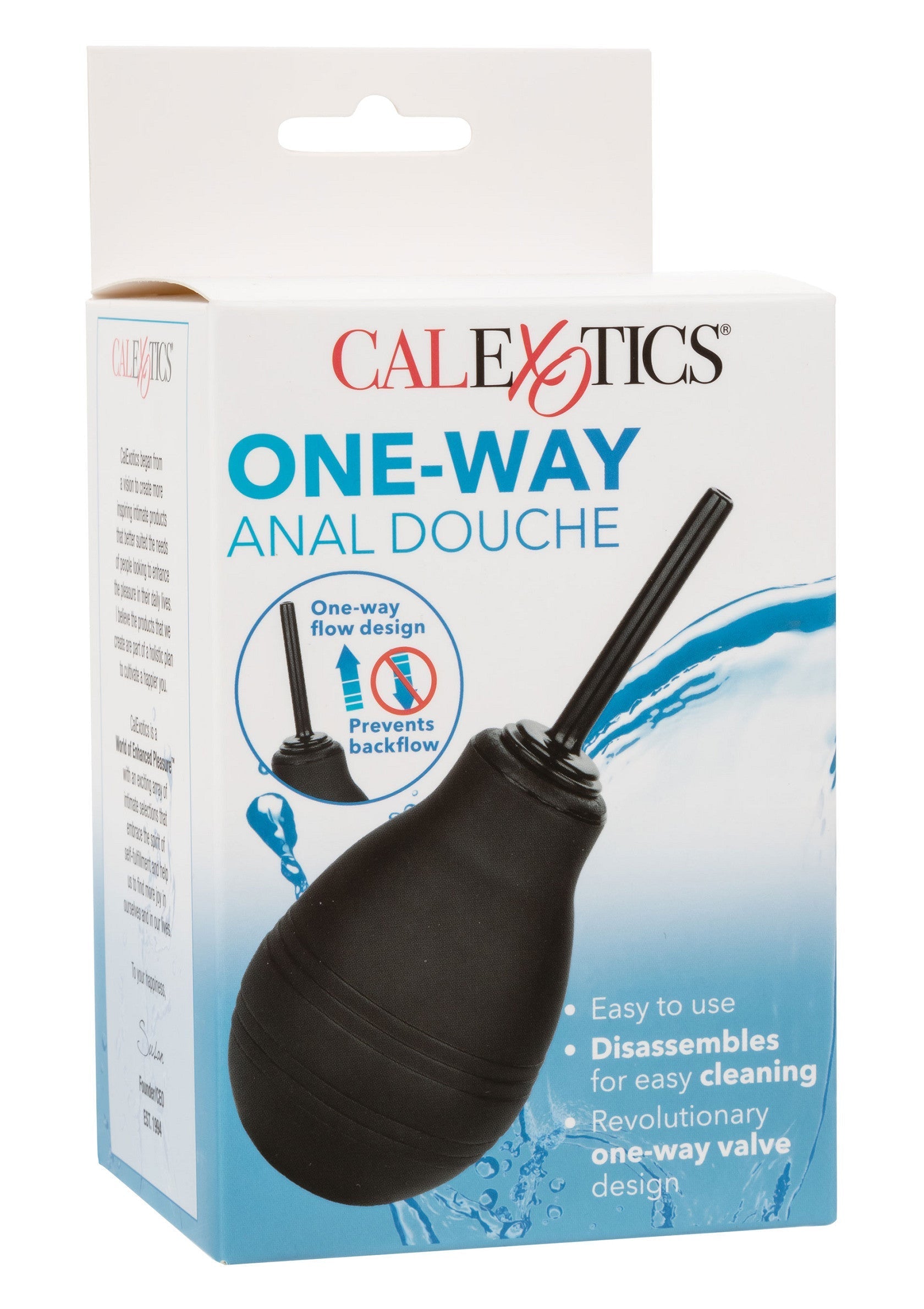 Ducha unidireccional Water Systems negra