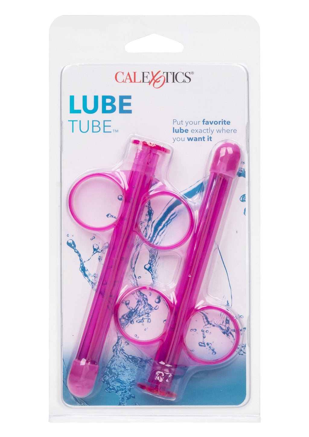Tubo lubricante 2 piezas rosa