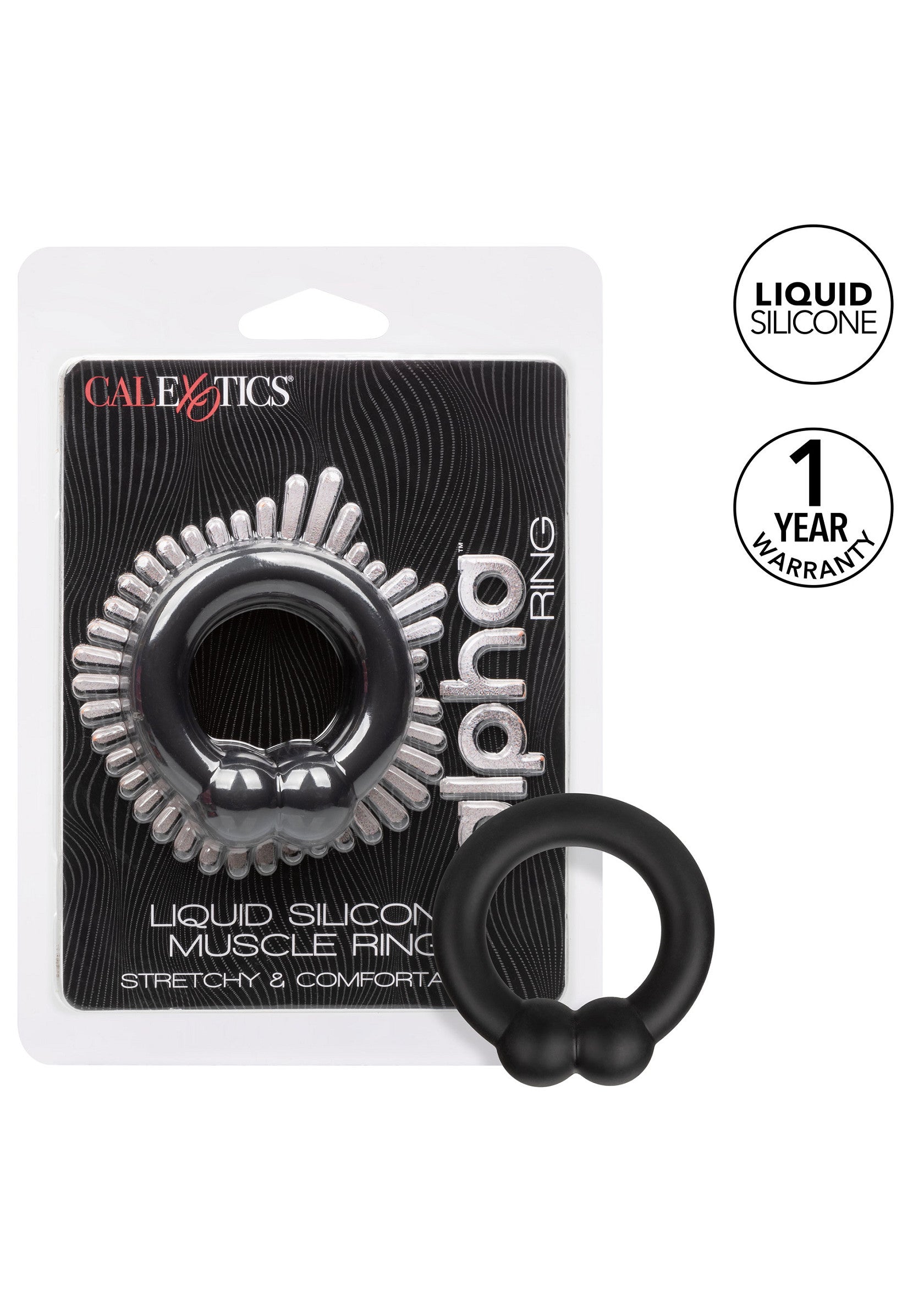 Anillo Alpha Muscle negro