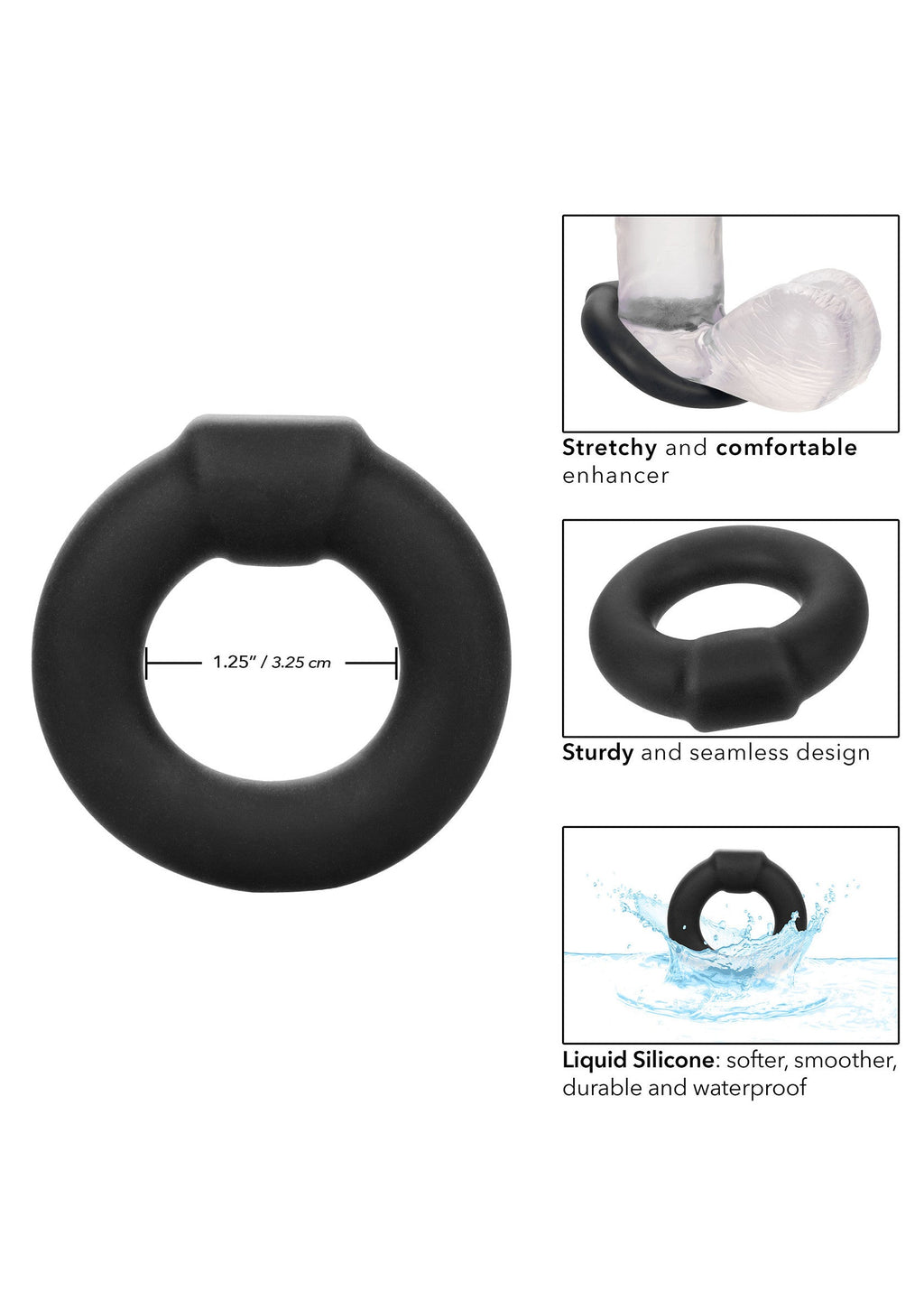 Anillo Alpha Optimum negro