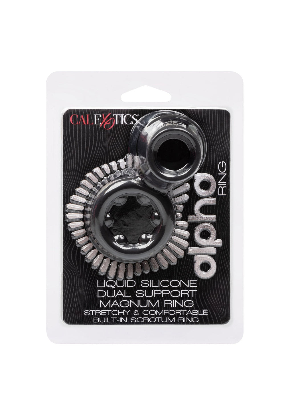 Anillo Alpha Dual Magnum negro