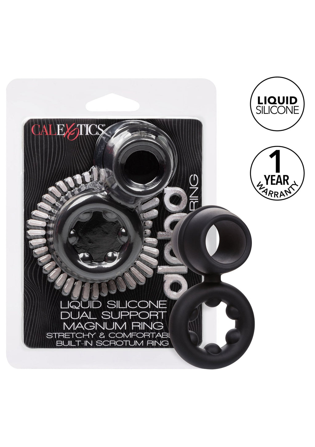 Anillo Alpha Dual Magnum negro