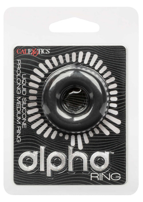 Anillo Alpha Prolong Mediano negro