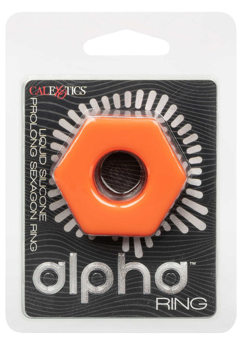 Alpha Prolong Sexagon Ring naranja
