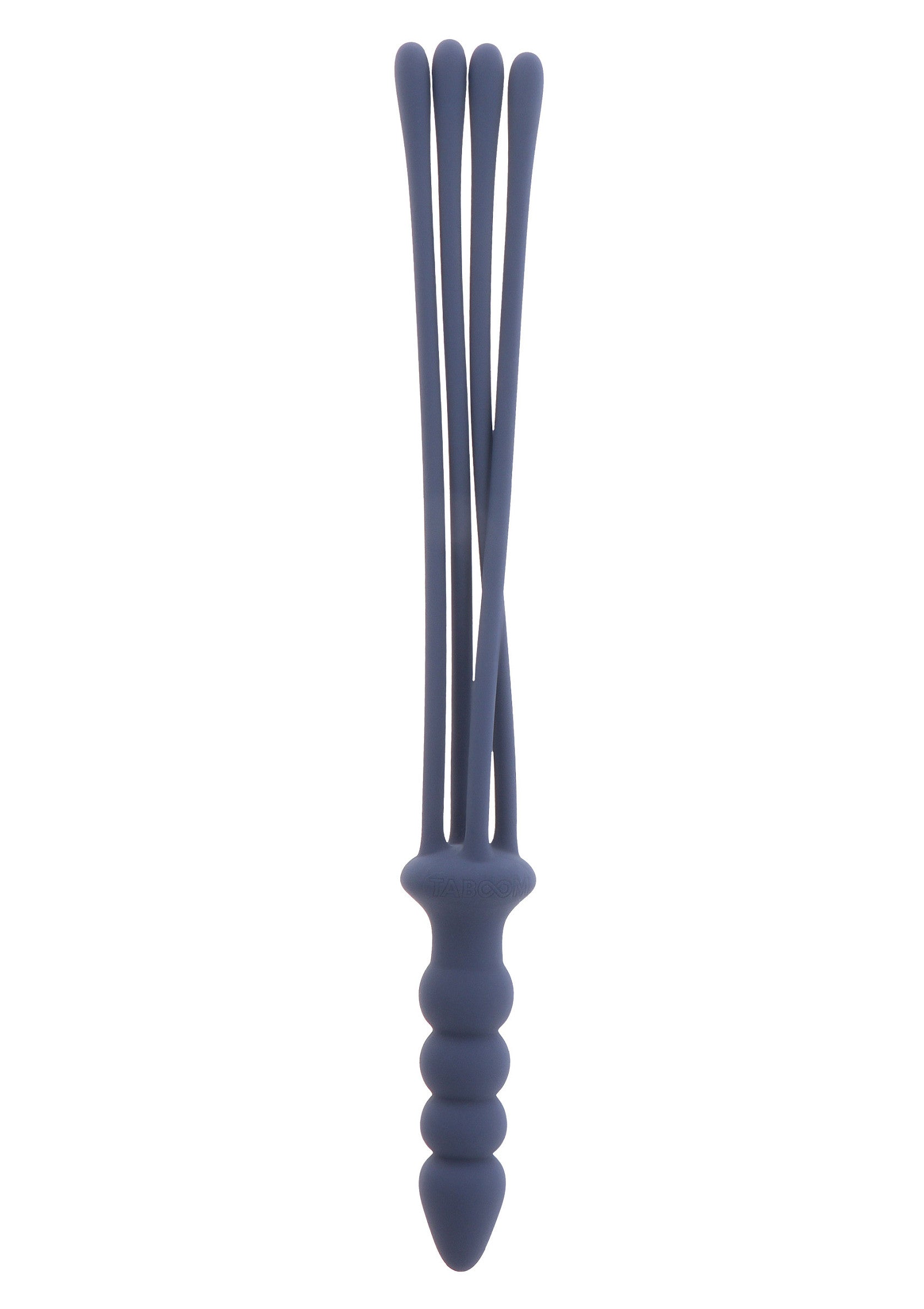 Batidor y tapón de silicona azul