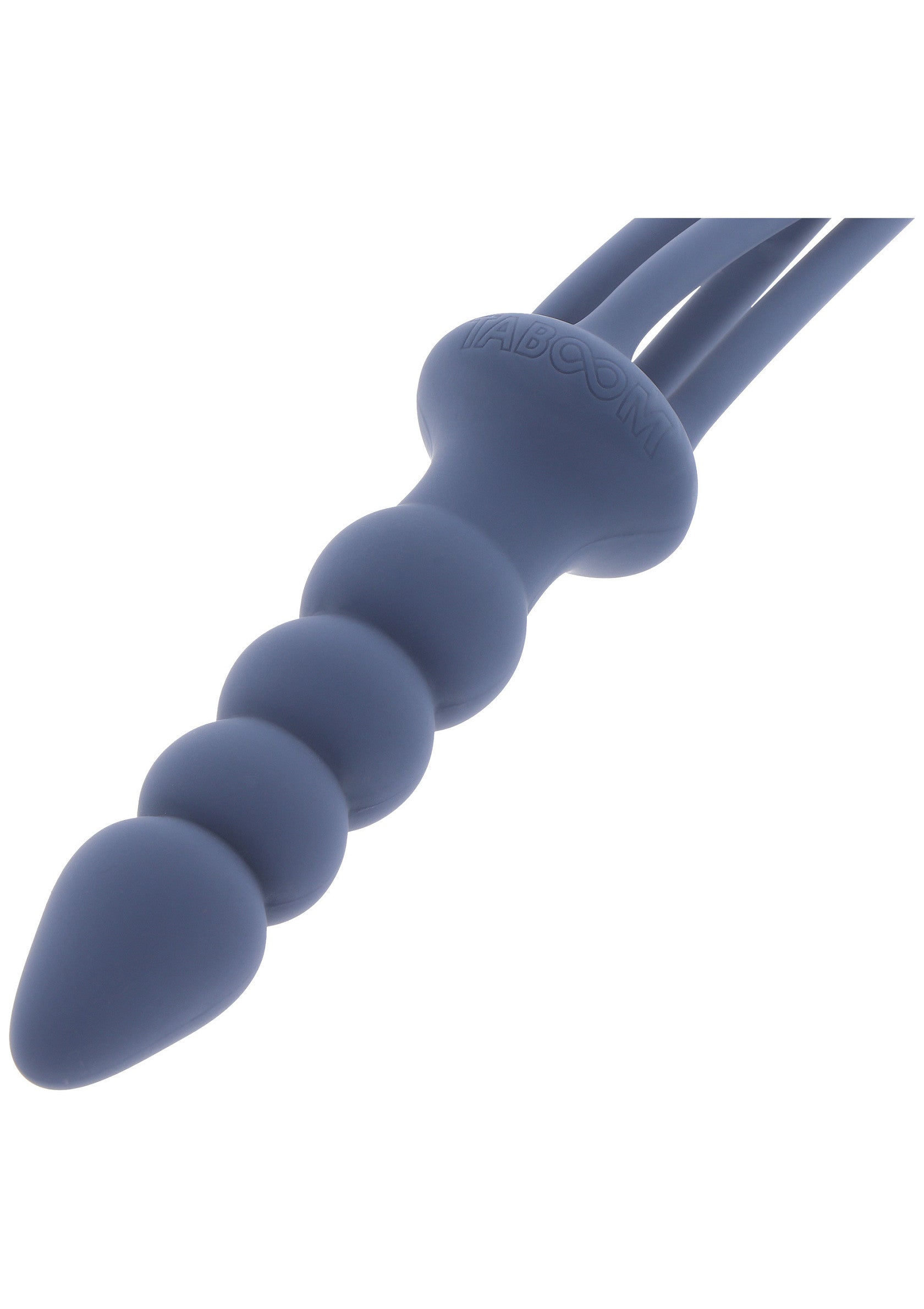 Batidor y tapón de silicona azul