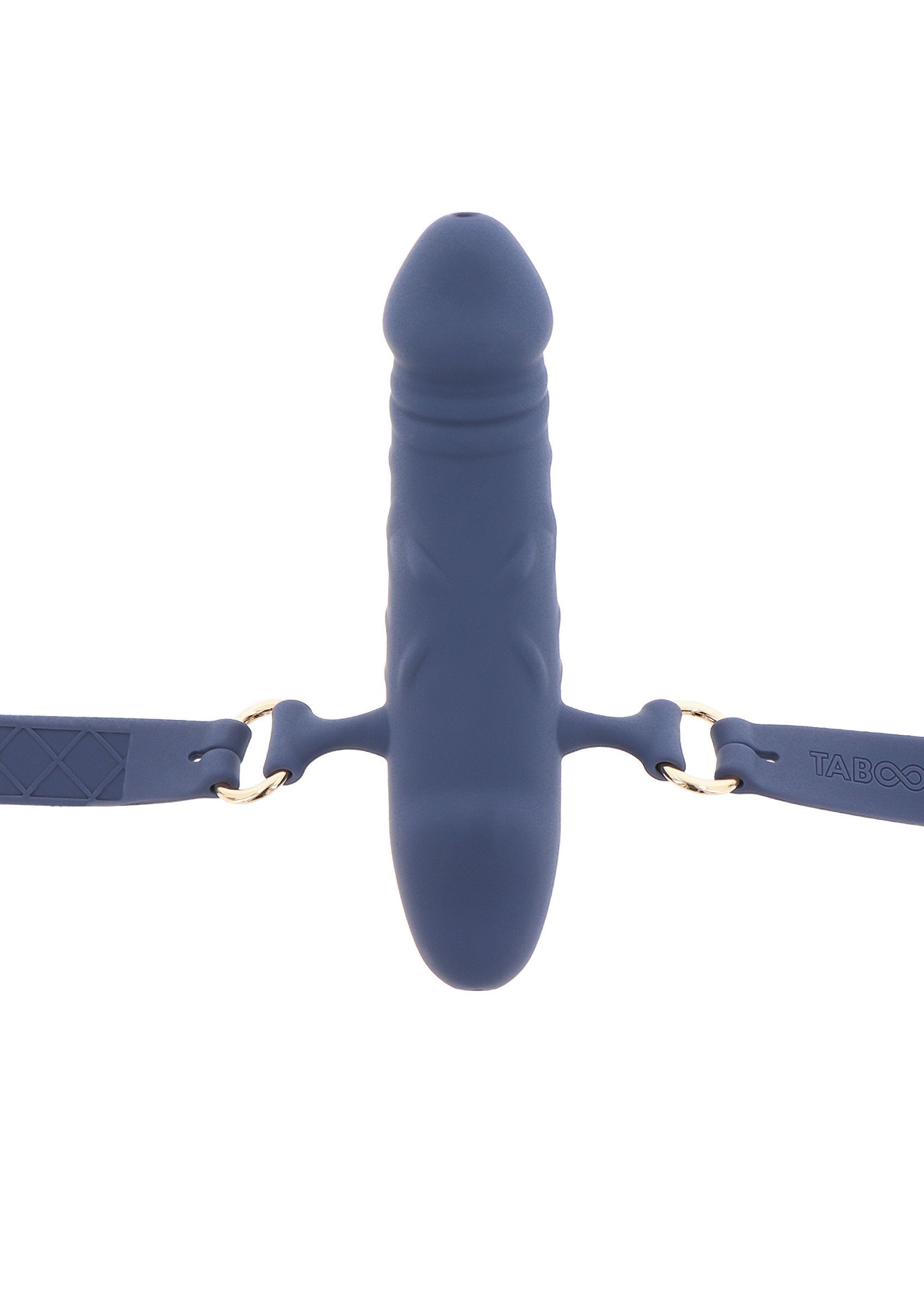 Boquilla para pene transpirable de silicona azul