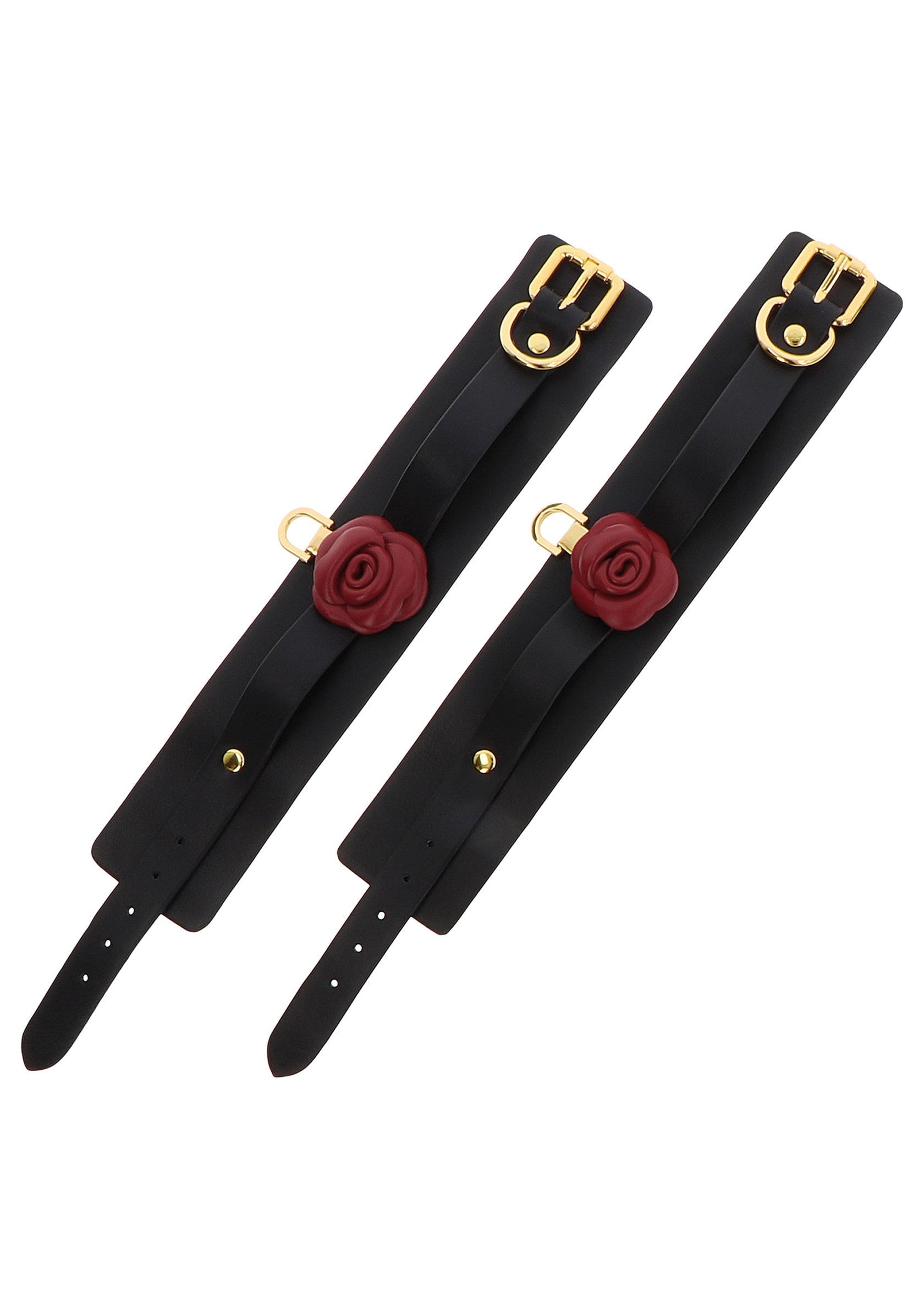 Tobilleras Wild Roses negras