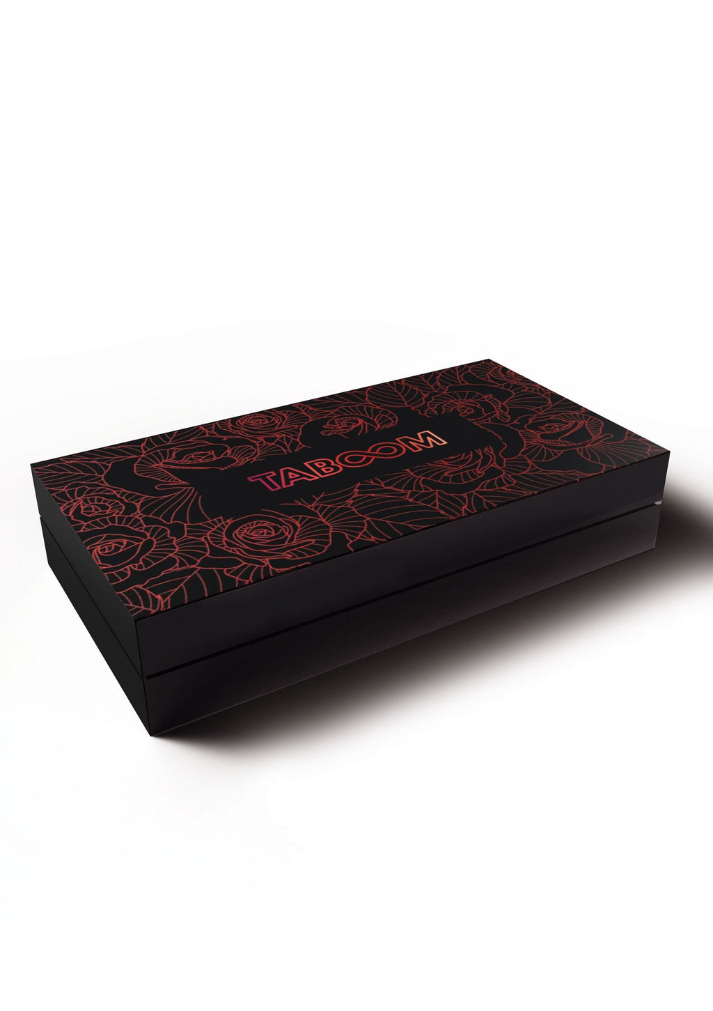 Cinturón bondage Wild Roses negro