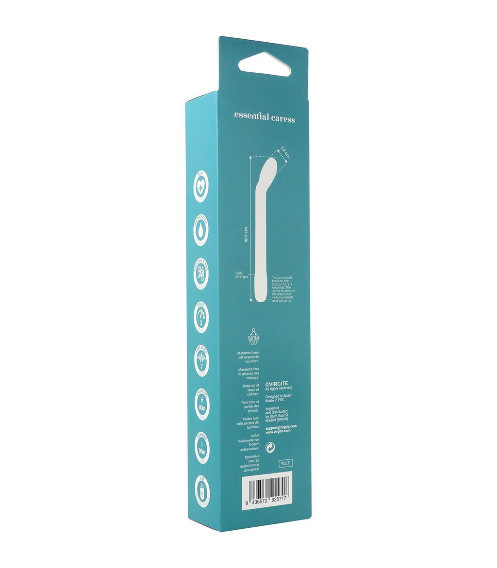 VIBRADOR PUNTO G CARESS AZUL