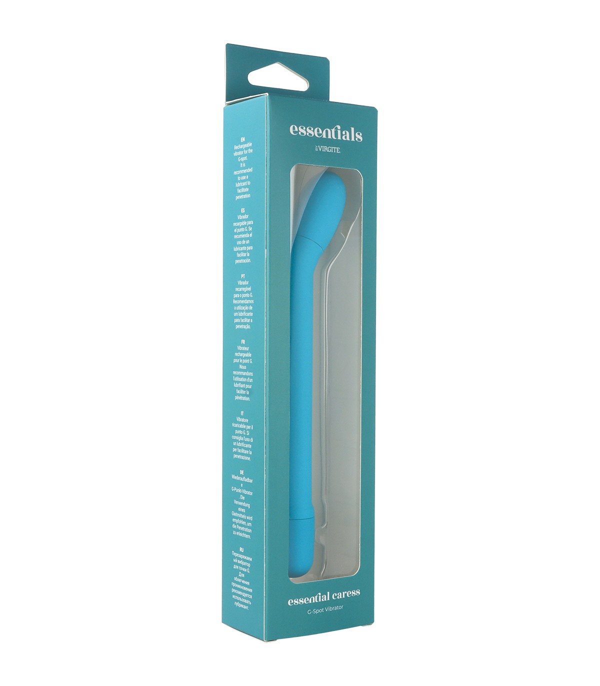VIBRADOR PUNTO G CARESS AZUL