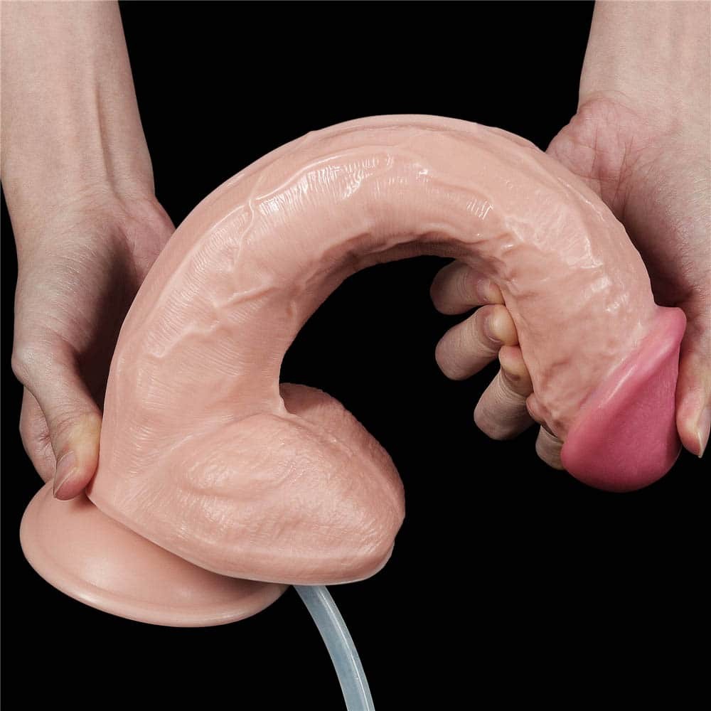 Dildo extremo de 11'' color carne
