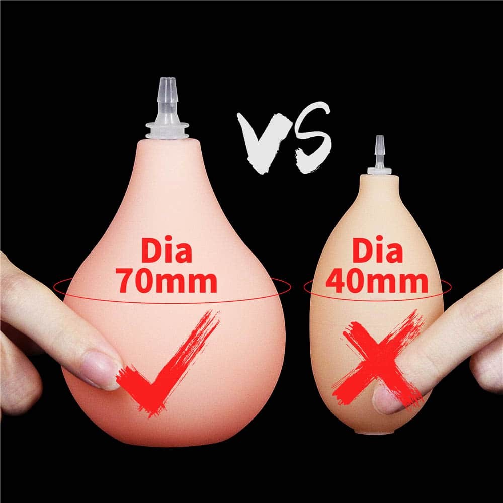 Dildo extremo de 11'' color carne