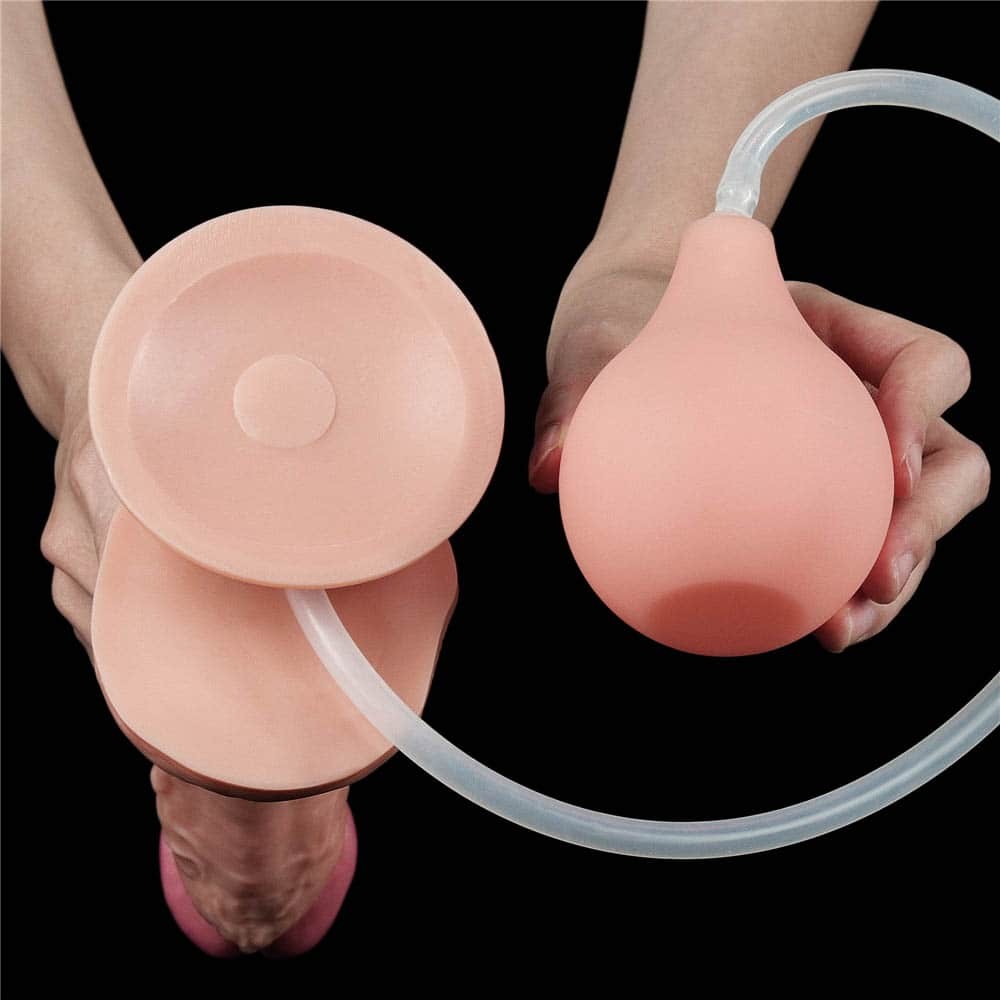 Dildo extremo de 11'' color carne