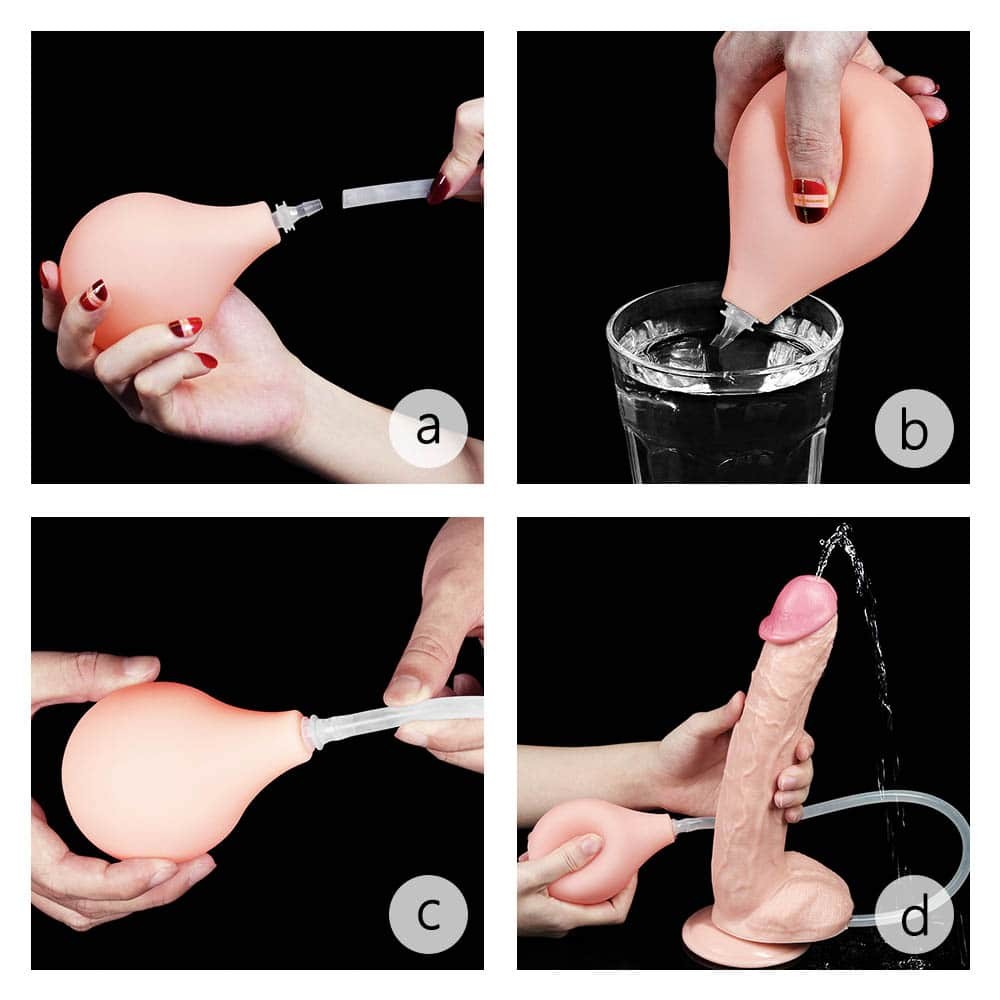 Dildo extremo de 11'' color carne