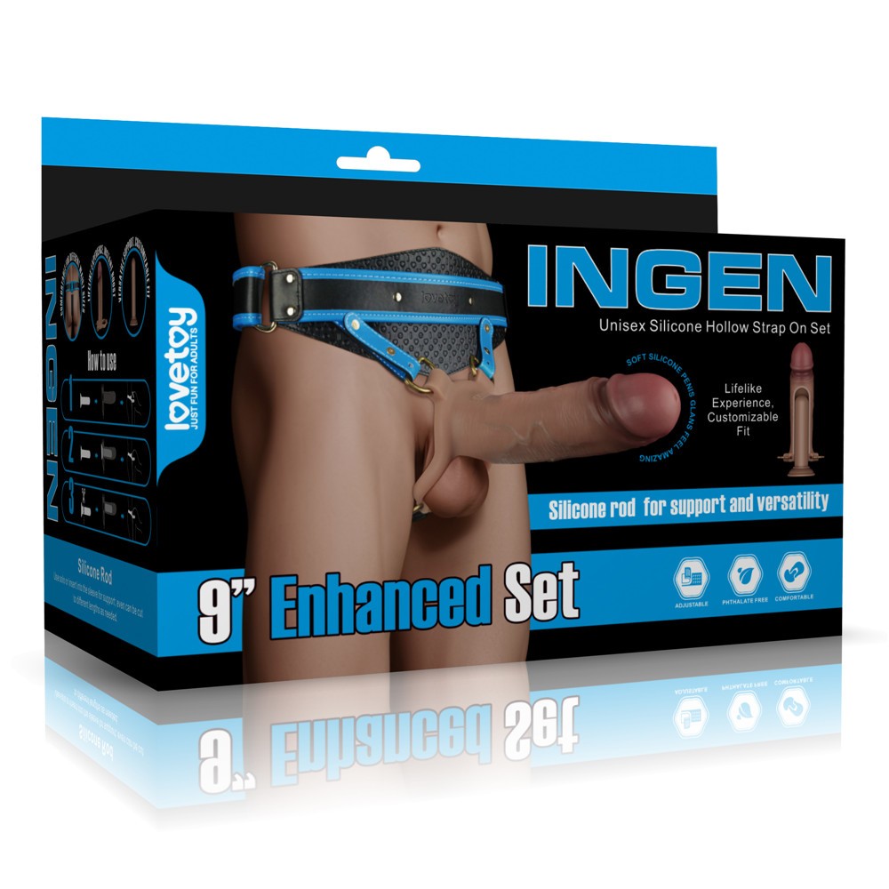 Ingen Set Mejorado de 9'' G/XL/2XL (Carne)