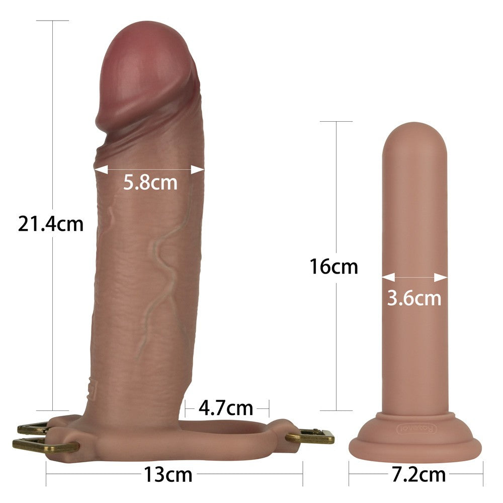 Ingen Set Mejorado de 9'' G/XL/2XL (Carne)