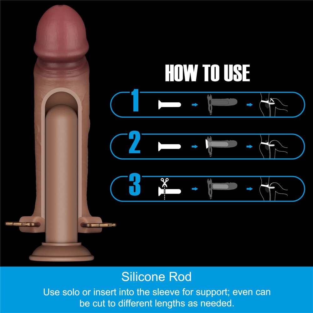 Ingen Set Mejorado de 9'' G/XL/2XL (Carne)
