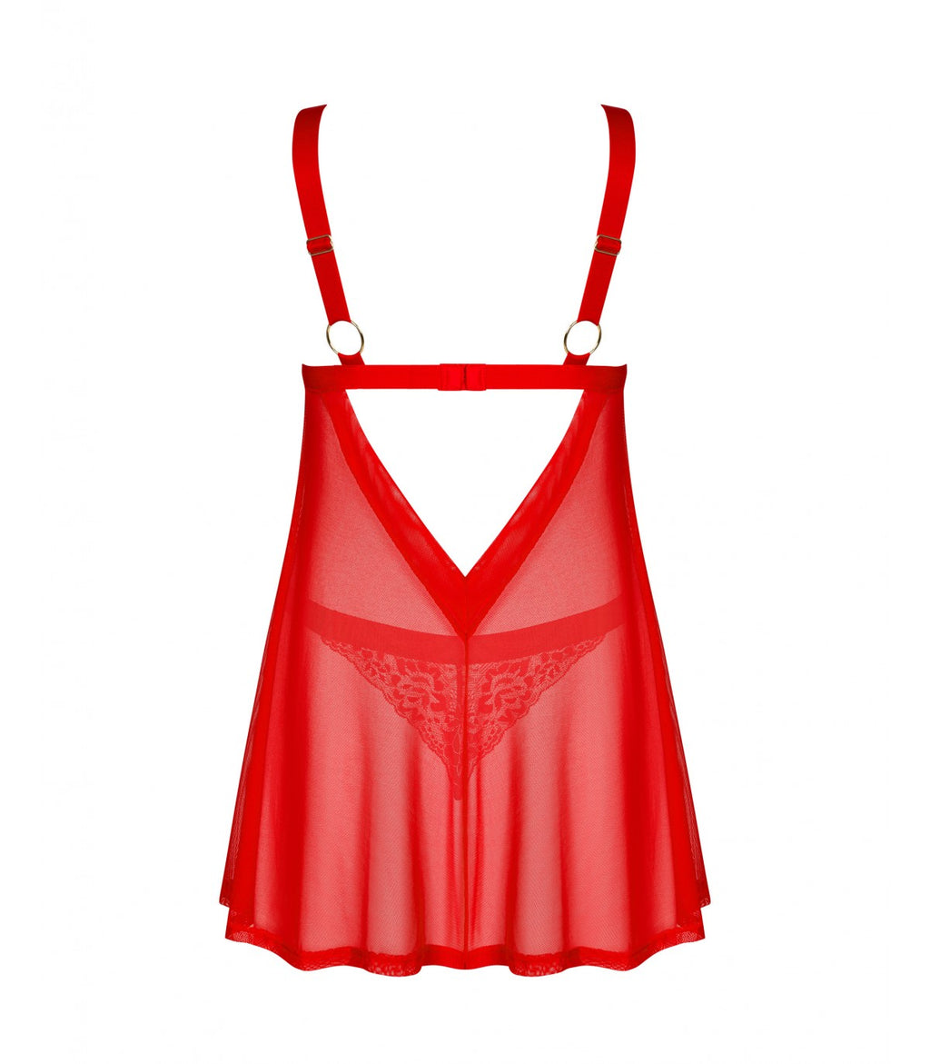 BABYDOLL Y TANGA ELIANES XS/S