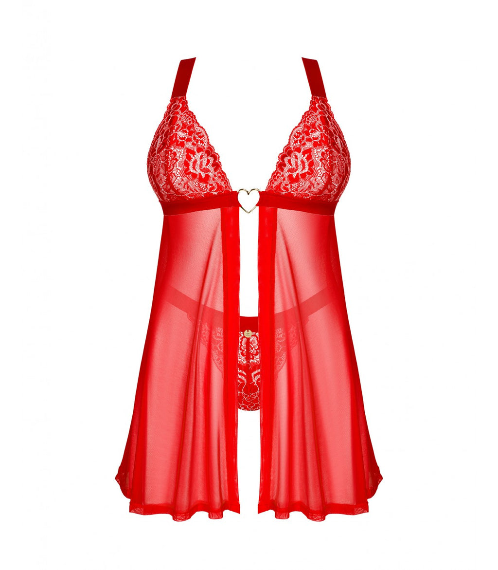 BABYDOLL Y TANGA ELIANES XS/S