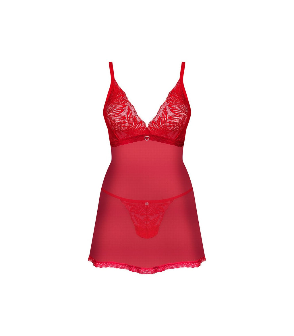 BABYDOLL Y TANGA CHILISA M/L