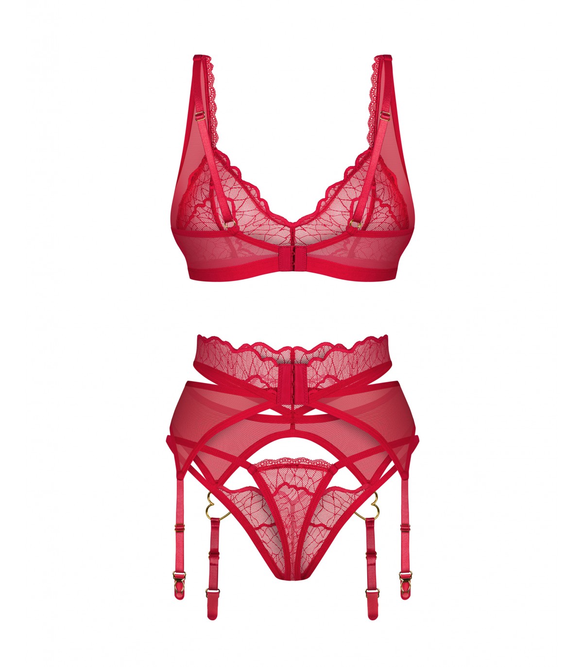 CUPIDE DESIR CONJUNTO 3 PIEZAS TALLA L/XL
