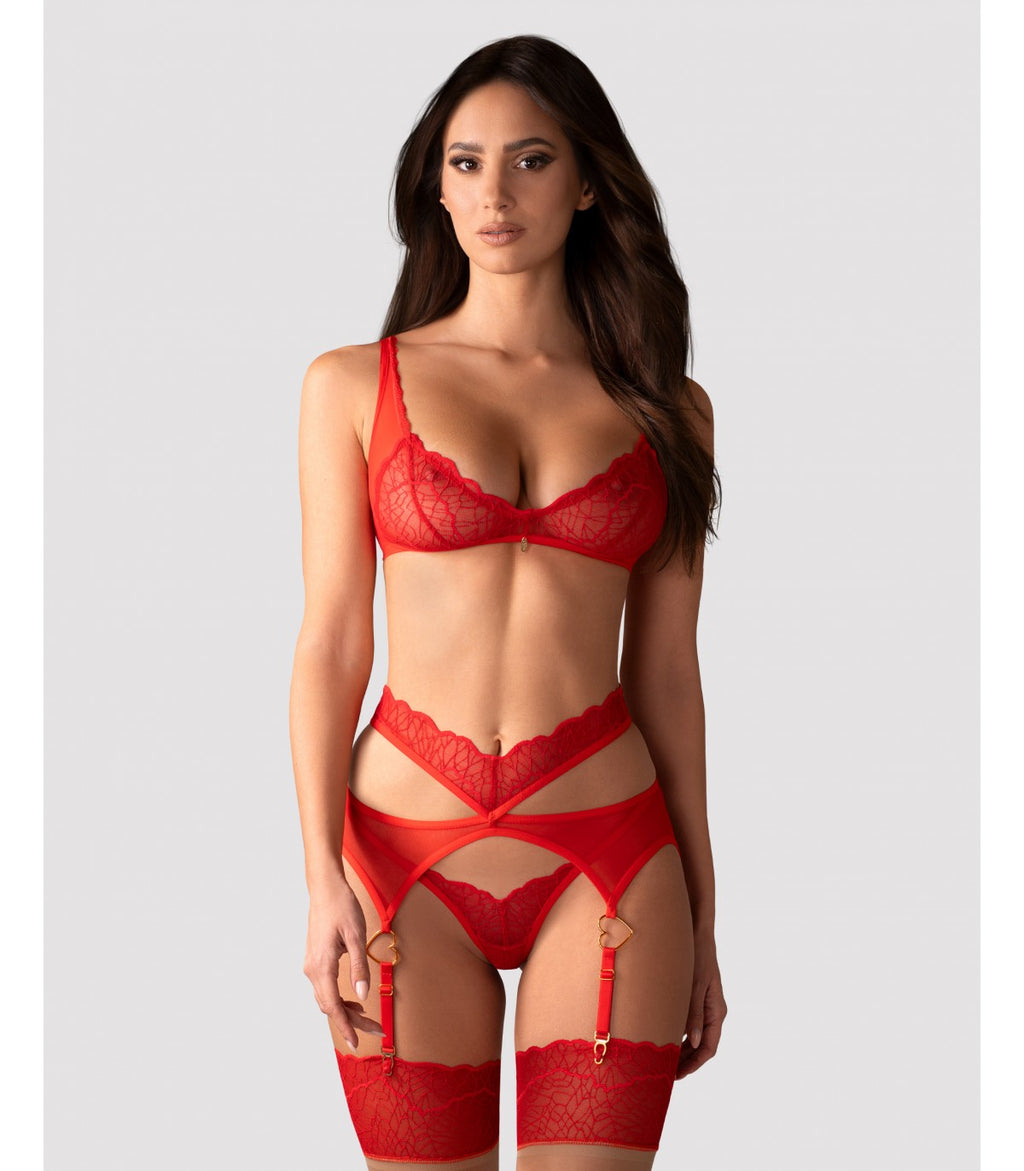 CUPIDE DESIR CONJUNTO 3 PIEZAS TALLA L/XL