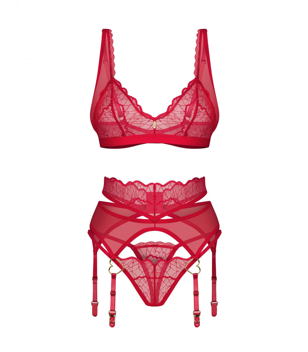 CUPIDE DESIR CONJUNTO 3 PIEZAS 2XL/3XL