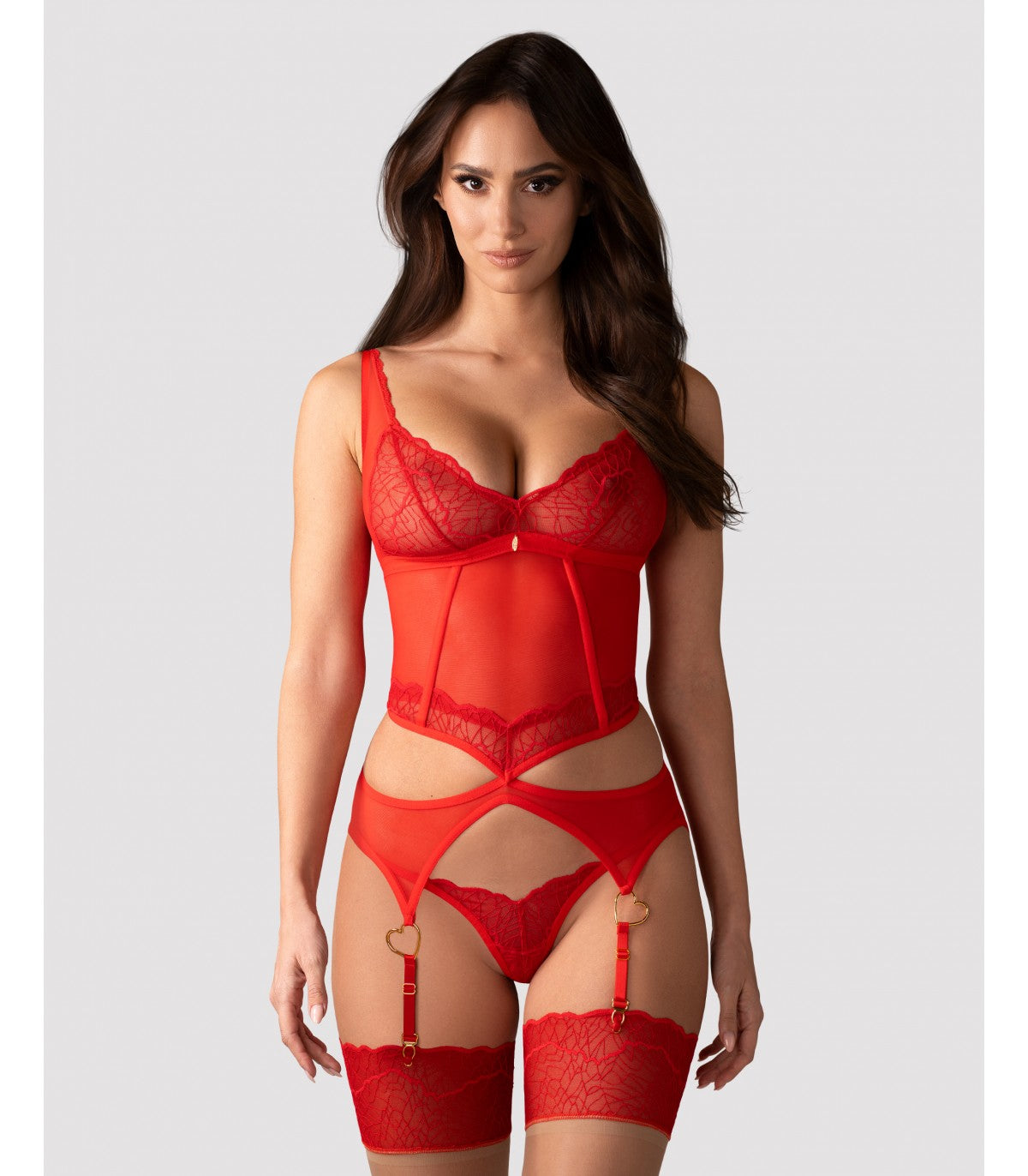 CORSET Y TANGA CUPID DESIR L/XL