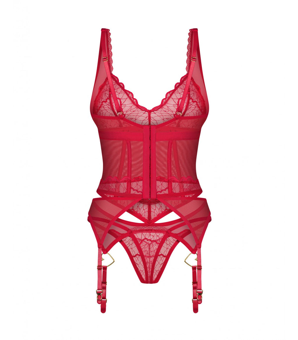 CORPIÑO Y TANGA CUPIDE DESIR 2XL/3XL