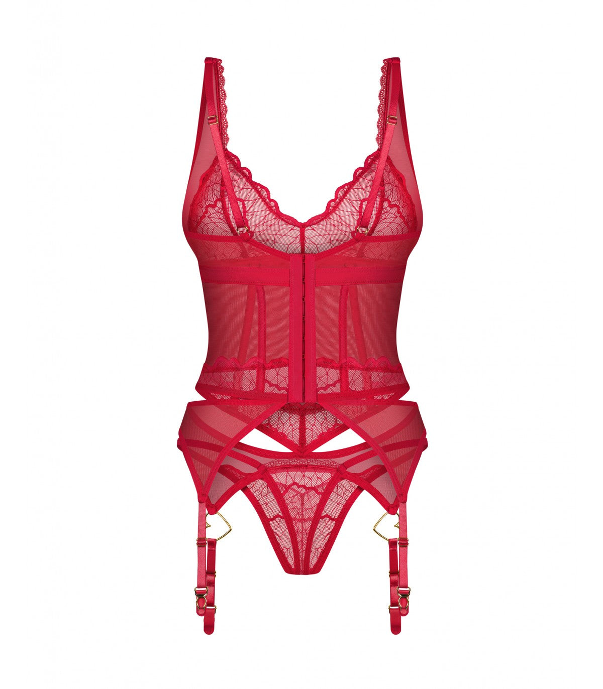 CORPIÑO Y TANGA CUPIDE DESIR 2XL/3XL