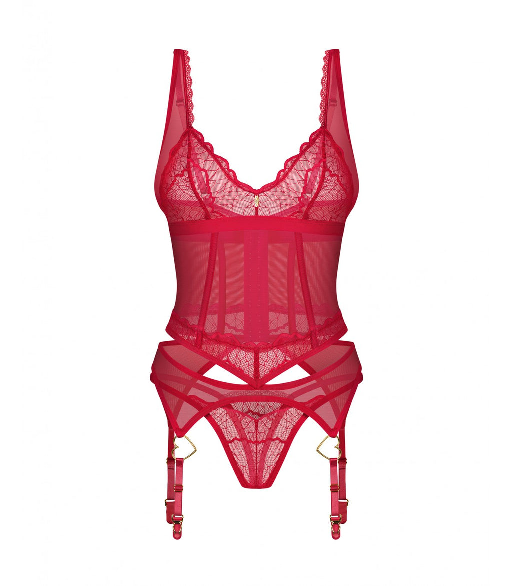 CORPIÑO Y TANGA CUPIDE DESIR 2XL/3XL