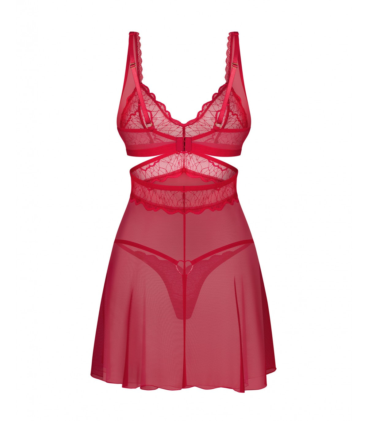 CUPIDO DESEO BABYDOLL Y TANGA S/M