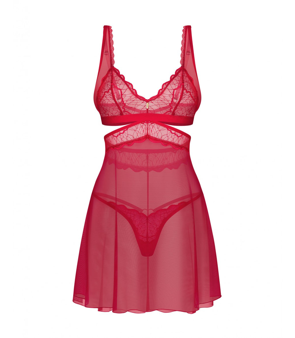 CUPIDO DESEO BABYDOLL Y TANGA S/M