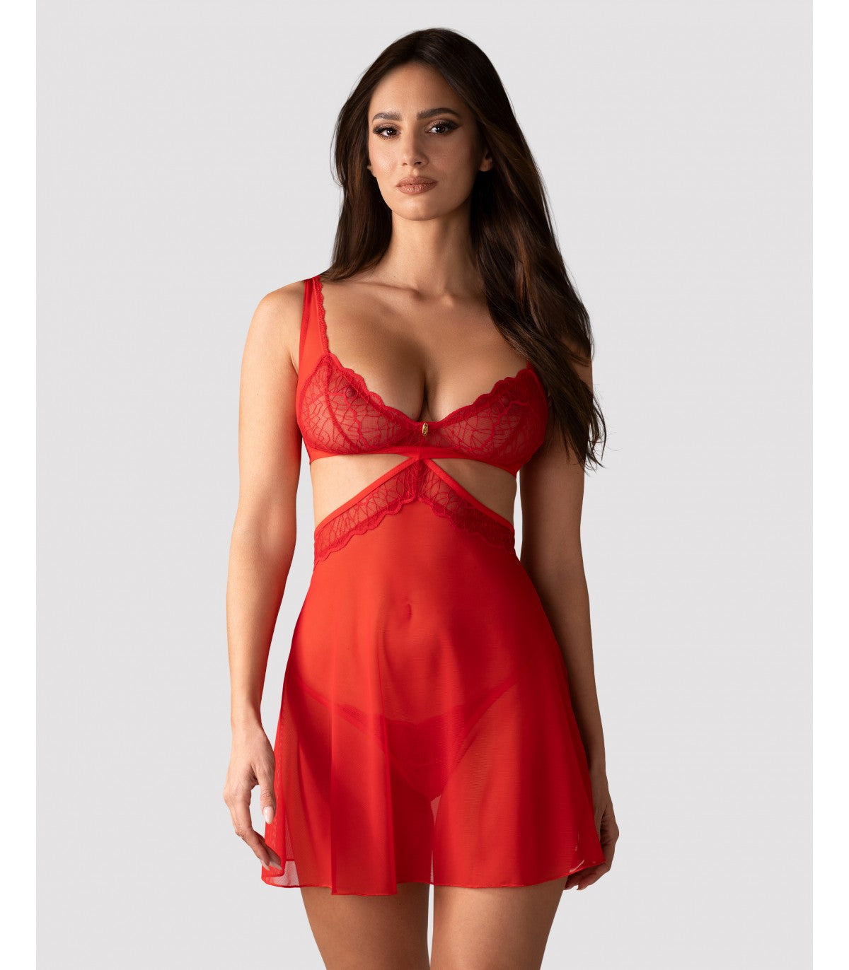 CUPIDO DESEO BABYDOLL Y TANGA S/M
